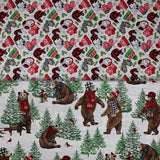 Beary Merry Christmas - 45" - 100% cotton