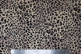 Cheetah Animal Prints - 43/44" - 100% cotton flannel