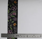 Renata Meconse Collection - 1.5" - Polyester - Floral Satin Ribbon
