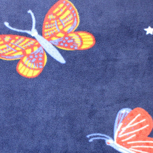 Butterfly Fleece Print - 60" - 100% polyester