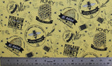 Bee's Life - 45'' - 100% cotton