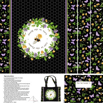 Honey & Clover Bag Panel - 24