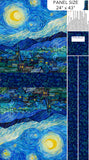 Starry Night - 44/45" - 100% Cotton