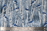 Winter Wildlife - 45" - 100% cotton