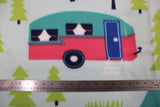 Camper Fleece Print - 60" - 100% polyester