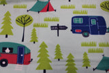 Camper Fleece Print - 60" - 100% polyester