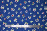 Unleashed (Floral Dog Paws) - 45" - 100% Cotton