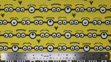 Minions Stripe - 45" - 100% cotton