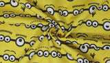 Minions Stripe - 45" - 100% cotton