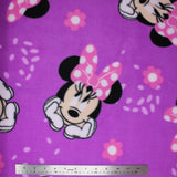 Mickey and Minnie Mouse - 59" - 100% Polyester Fleece