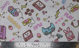 Cute Gamer - 45" - 100% cotton flannel