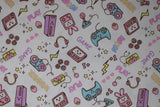 Cute Gamer - 45" - 100% cotton flannel