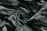 Camo Flannel - 43/44" - 100% cotton flannel