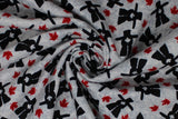 Canadian Inukshuk - 43/44" - 100% cotton flannel