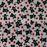 Canadian Inukshuk - 43/44" - 100% cotton flannel