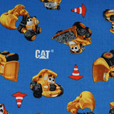 CAT Buildin’ Crew - 44/45" - 100% Cotton - Riley Blake
