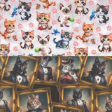 Cats - 44/45" - 100% cotton