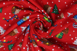 Xmas Flannel - 43/44" - 100% cotton flannel