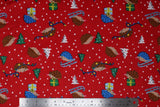 Xmas Flannel - 43/44" - 100% cotton flannel