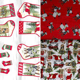 It's Christmas Time - 45" - 100%  cotton