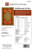 Kaleidoscope of Color - Quilting Pattern - Quilted Fox Designs
