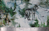 Lone Wolf - 45" - 100% cotton - Northcott