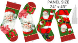 Vintage Christmas - 43" - 100% cotton