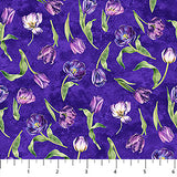 Tulip Garden - 44/45" - 100% cotton