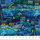 Starry Night - 44/45" - 100% Cotton