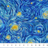 Starry Night - 44/45" - 100% Cotton