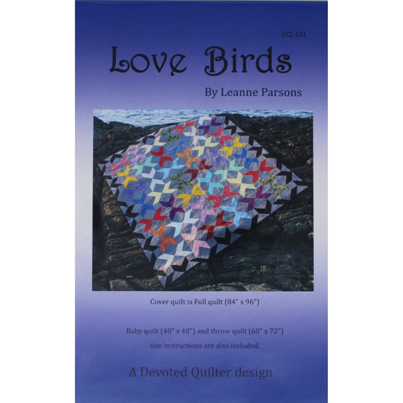 Love Birds - Quilting Pattern - Devoted Quilter