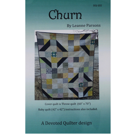 Churn - Quilting Pattern - Devoted Quilter