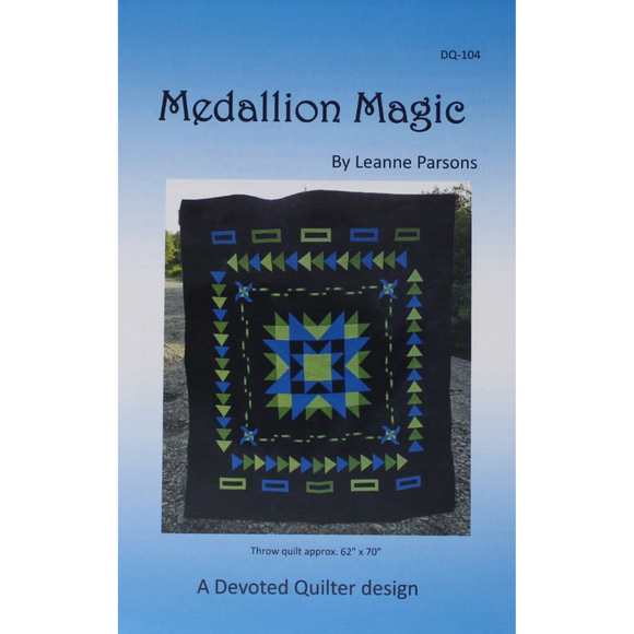 Medallion Magic - Quilting Pattern - Devoted Quilter