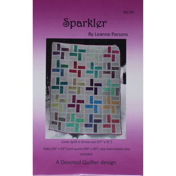 Sparkler - Quilting Pattern - Devoted Quilter