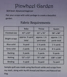 Pinwheel Garden - Quilting Pattern - Devoted Quilter