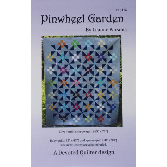 Pinwheel Garden - Quilting Pattern - Devoted Quilter