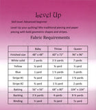 Level Up - Quilting Pattern - Devoted Quilter