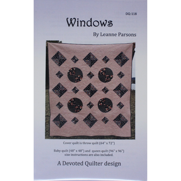 Windows - Quilting Pattern - Devoted Quilter