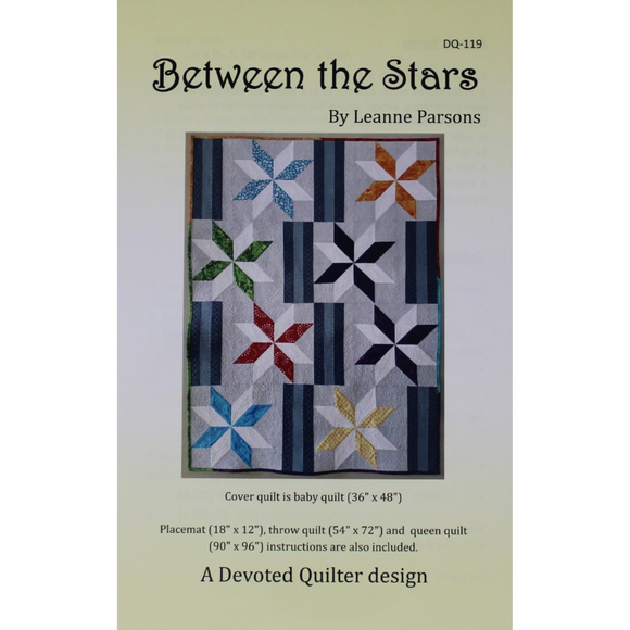 Between the Stars - Quilting Pattern - Devoted Quilter