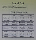 Stand Out - Quilting Pattern - Devoted Quilter