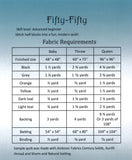 Fifty-Fifty - Quilting Pattern - Devoted Quilter