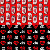 Coca-Cola (Core 2) - 44/45" - 100% cotton