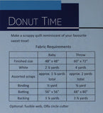 Donut Time - Quilting Pattern - Devoted Quilter