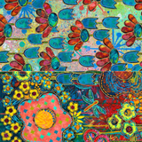 Dragonfly Dance - 44" -  100% cotton