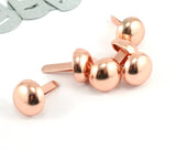 DOMED Purse Feet: 1/2" (12 mm) (6 Pack)