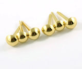 DOMED Purse Feet: 1/2" (12 mm) (6 Pack)