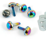 DOMED Purse Feet: 1/2" (12 mm) (6 Pack)