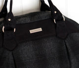 Metal Bag Label: "handmade"