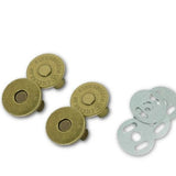Magnetic Snap Closures: 3/4" (18 mm) SLIM (2 Pack)