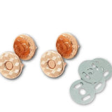 Magnetic Snap Closures: 3/4" (18 mm) SLIM (2 Pack)
